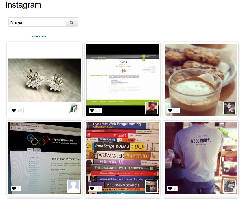 Drupal: Instagram integration | Drupal Developer Drupal: Instagram integration | Drupal Developer