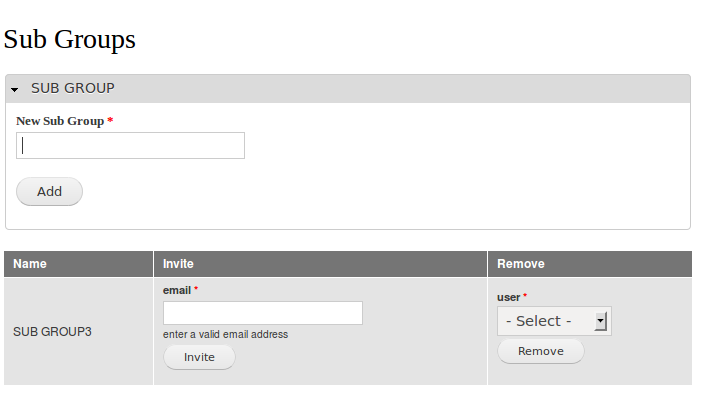 Add subgroups | Drupal Developer Add subgroups | Drupal Developer